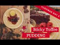 How to make STICKY TOFFEE PUDDING // Christmas bake with me 🎄