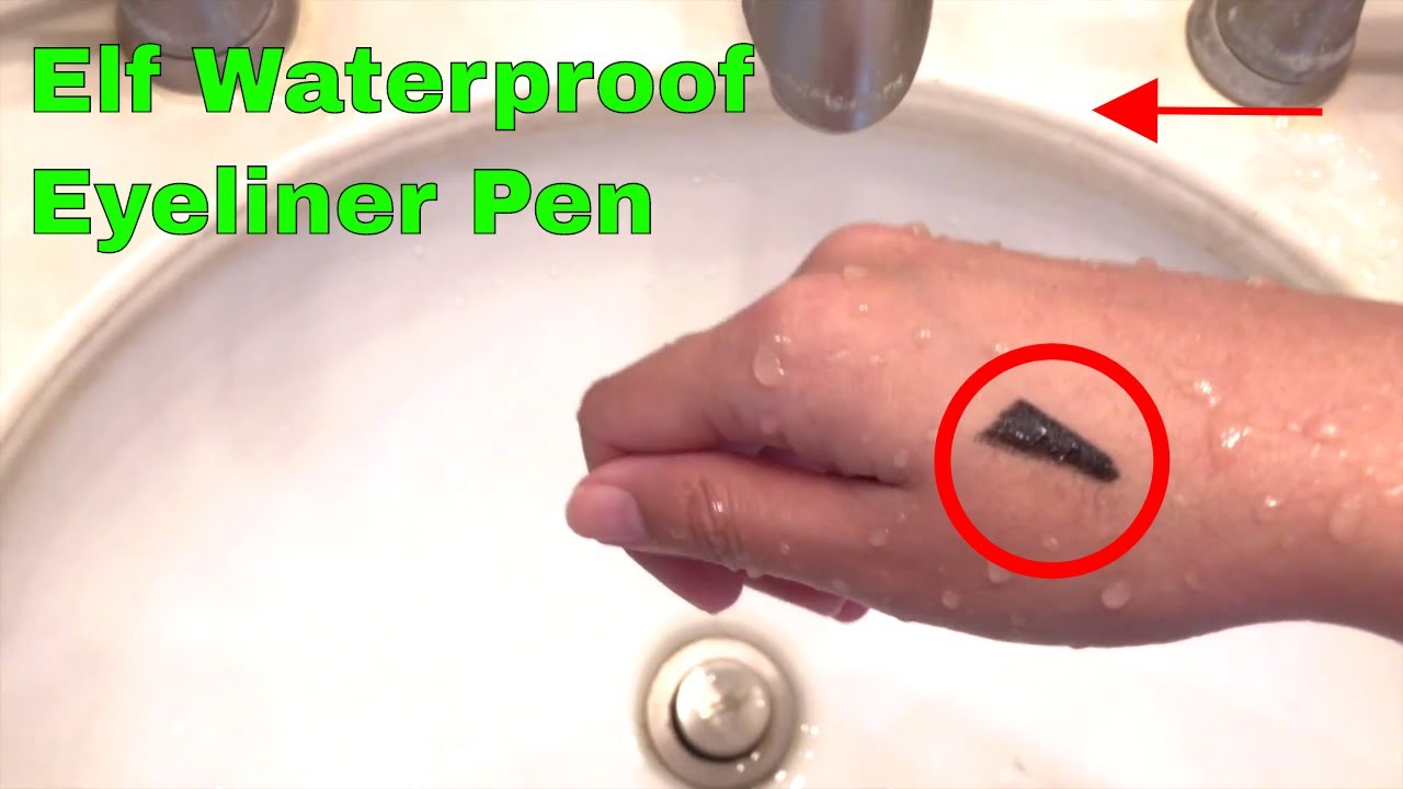 How To Use Elf Eyeliner Waterproof Pen Review YouTube
