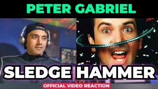 Peter Gabriel - Sledgehammer (HD version) First Time Reaction !!!