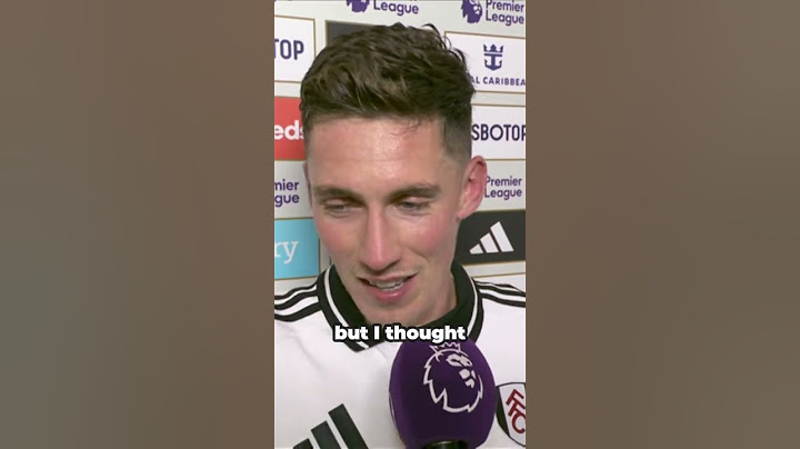 Fulham-Brentford 2-1 Harry Wilson was slapped while celebrating his winner  #football #premierleague