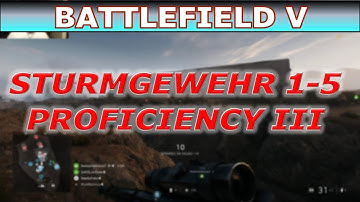 Battlefield V Completing Sturmgewehr 1-5 Proficiency III | BFV Special Assignment PC With Commentary