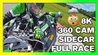 MOTORCYCLE SIDECAR RACING IN 8K - 360 DEGREE | INSTA360 X4