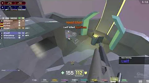 UT4 Elim - 100% acc Hattrick + 1- Deadfall