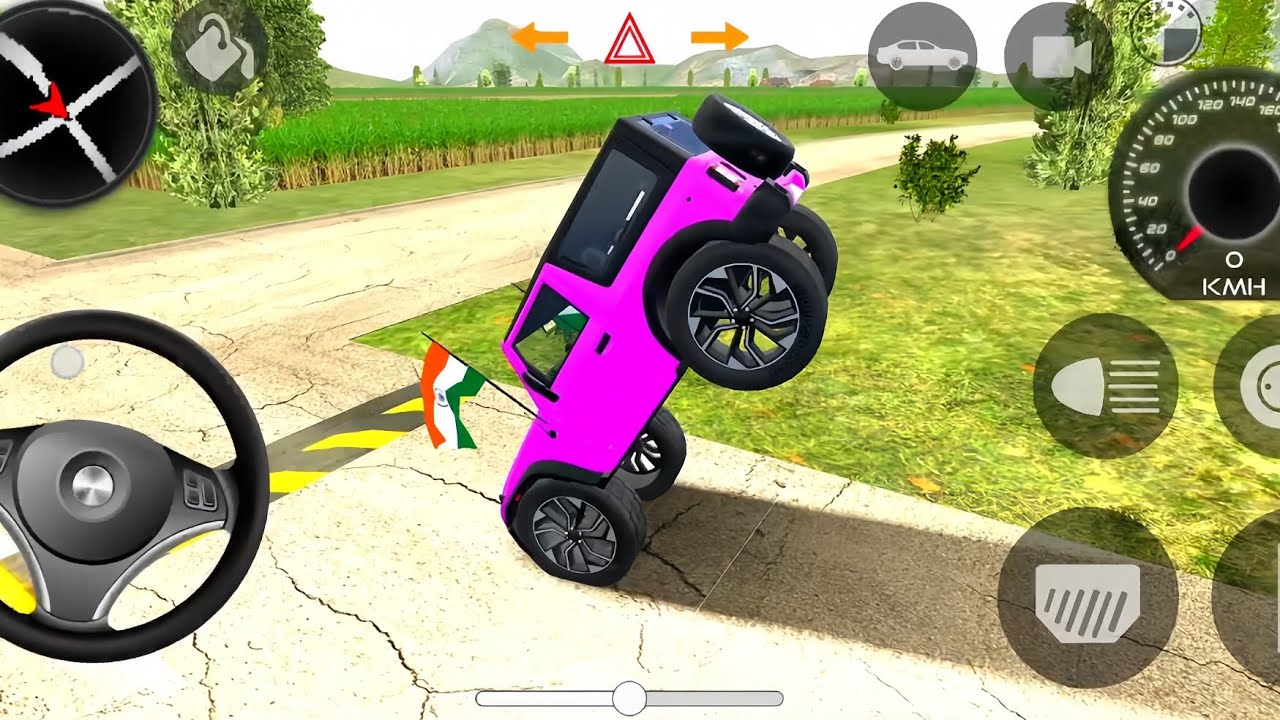 Modified Mahindra Thar Games | Indian Thar(Gadi Wala Games) Car Game Android Game - Android Gameplay