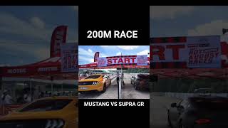 Mustang Vs Supra Gr
