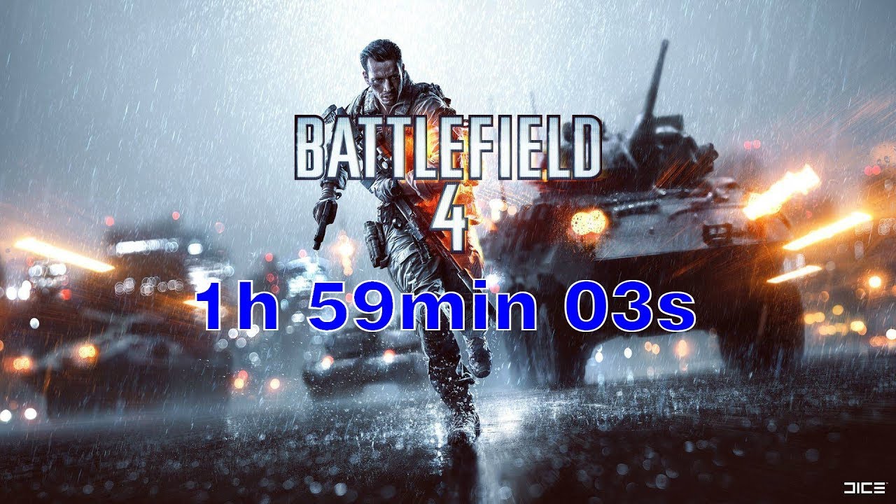 Battlefield 4 Any% Speedrun Former World Record 1:59:03 - YouTube