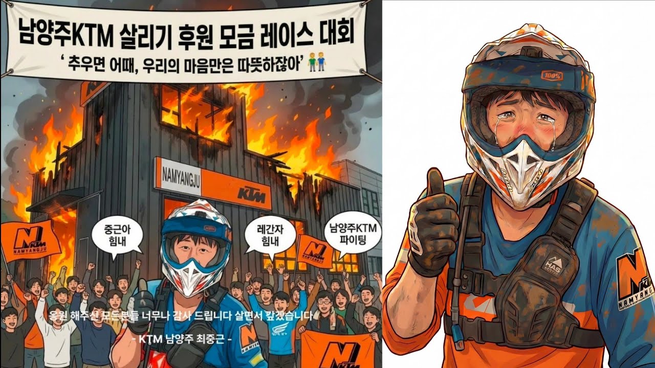 남양주KTM 후원 모금 레이스 1편 