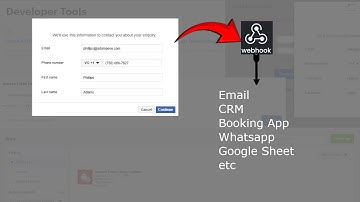 Reading Form Submissions on Meta Instant Forms with Facebook App and Webhook