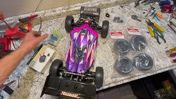 ARRMA TLR Typhon speed run set up