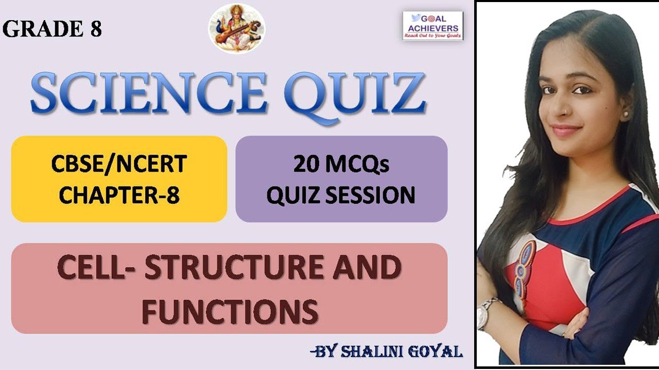CELL - STRUCTURE AND FUNCTIONS Chapter 8 | CBSE Class 8 Science | 20 ...