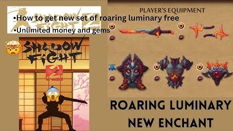 How To Get Set Of Roaring luminary in shadow fight 2 || #shadowfight2 #tipsandtricks #viralvideo