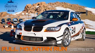 Pikes Peak Hill Climb Onboard POV // Tyspeed's E92 M3 Race Car // FULL RUN UNCUT !