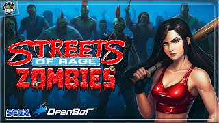 Streets Of Rage Zombies  Gameplay With Blaze Fielding openbor playthroughlongplay