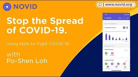 NOVID - Using math to fight COVID-19