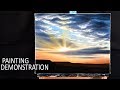 HOW TO PAINT A SKY & CLOUDS | Painting demo