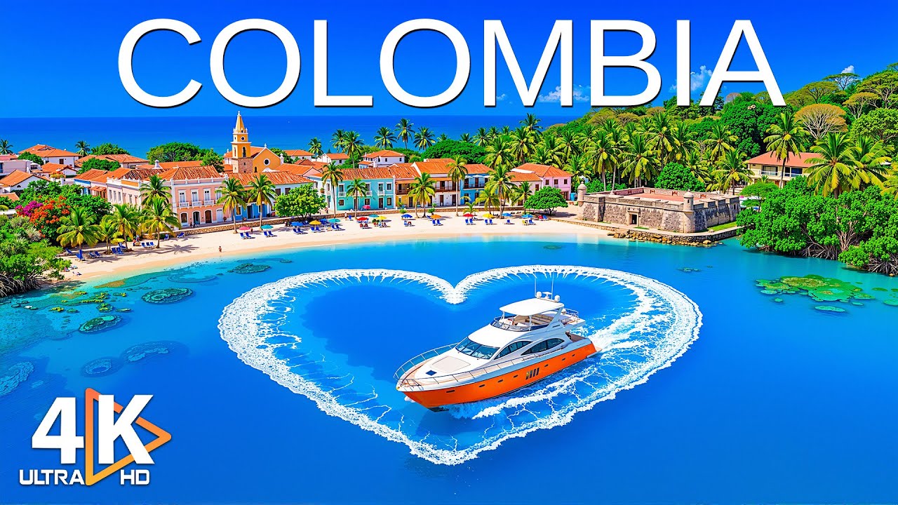 [4K] Colombia 2026 🇨🇴 Hidden Gems & Vibrant Landscapes – Deep House Chill Vibes
