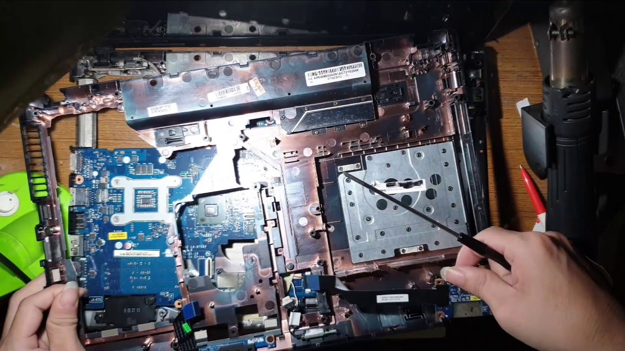 Lenovo 聯想g570 拆機組裝換機殼disassembly 1 Youtube