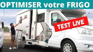 OPTIMISER le frigo lors des FORTES CHALEURS *Instant CampingCar*