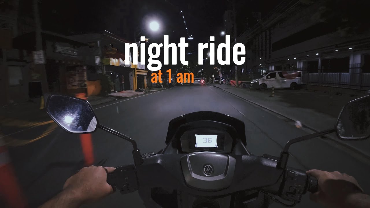 1 Am Riding 1 AM in the Philippines: Can’t Sleep Ride 🌙 - YouTube