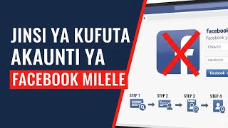JINSI YA KUFUTA AKAUNTI YA FACEBOOK MILELE | Delete Facebook Account 2025 (Hatua kwa Hatua)