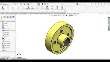 How to Make a Flywheel in SolidWorks | Step-by-Step 3D CAD Design Tutorial