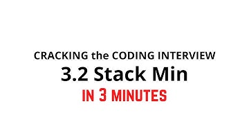 3.2 Stack Min | Cracking the Coding Interview Solution