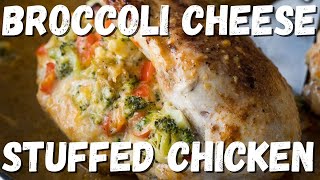 Easy Broccoli and Cheese Stuffed Chicken Breast Recipe