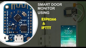 Door Alert IOT using ESP8266 and IFTTT