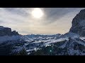 Sellaronda grün auf Skiern (4K, 60fps)