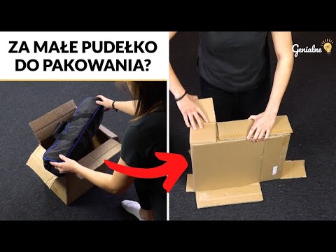TRIK KURIERÓW: powiększanie pudełka z kartonu!