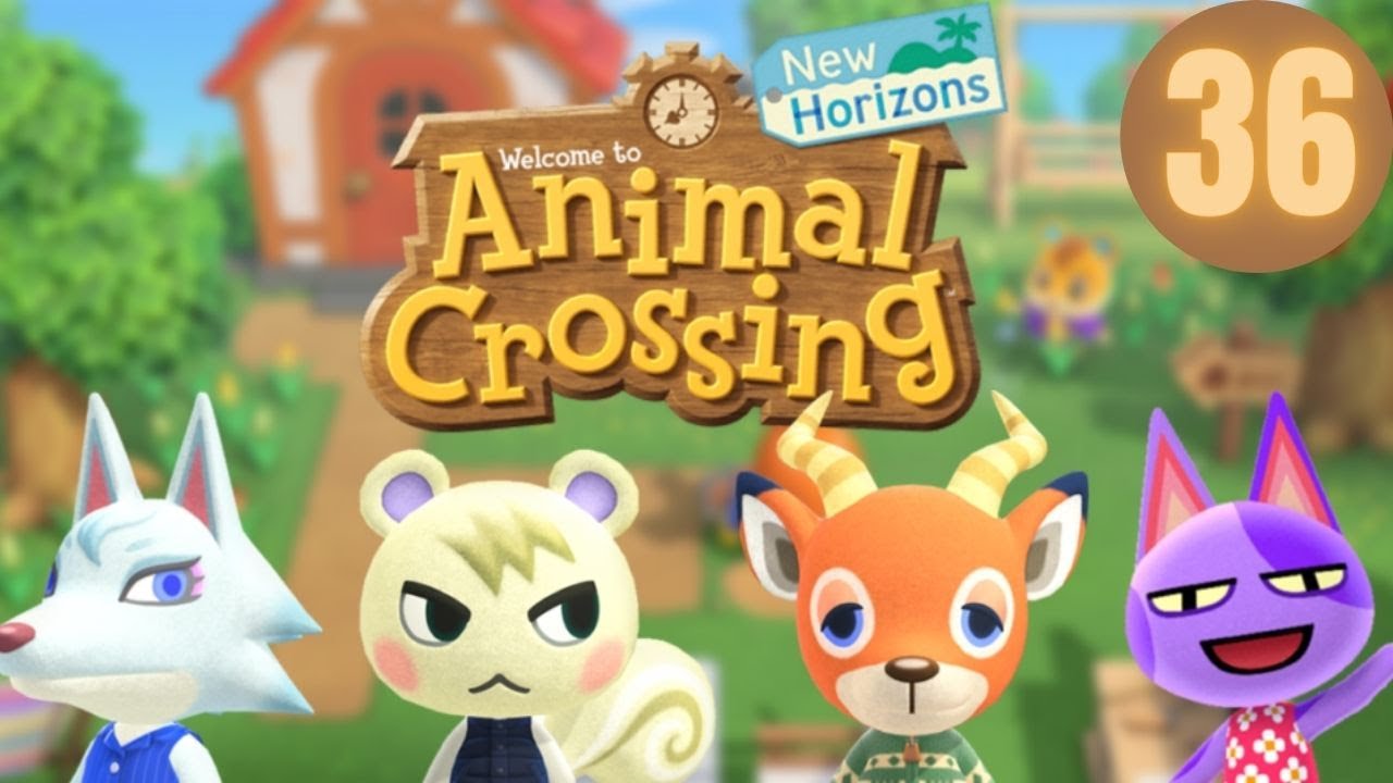 Animal Crosssing Saison 1 Episode 36 île CocoNook - YouTube