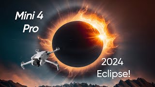 MINI 4 PRO SEE'S SOLAR ECLIPSE! by Drones over Michigan with Randy Morgan 657 views 1 month ago 1 minute, 56 seconds