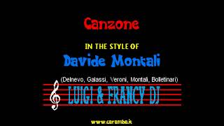 Davide Montali - Canzone "Sincro (L&F) Karaoke"