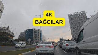 4K Bağcılar Car Touring | from Kadıköy to Bağcılar Güneşli - 4k 60fps ULTRA HD #bağcılar