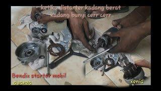 Mengganti bendix starter mobil