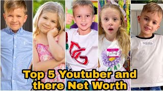 Top 5 Famous Youtuber and There Net worth By ShowTime