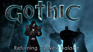 Gothic 2 новый баланс, старый снк, темный маг, 2 глава, яркендар