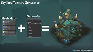 Stylized Texture Generator for Substance Painter in Action