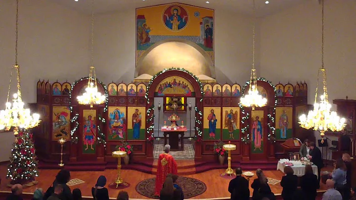 Orthros and Divine Liturgy  Sunday Before the Nati...