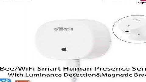 ZigBee/WiFi MmWave Human Presence Sensor Radar Movement Body Motion Detection With illumin