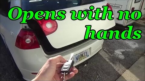 Volkswagen 2003-2010 Automatic Hatch Pop Kit Install MKV R32 GTI Golf