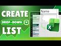How to Create a Drop-Down List in Excel