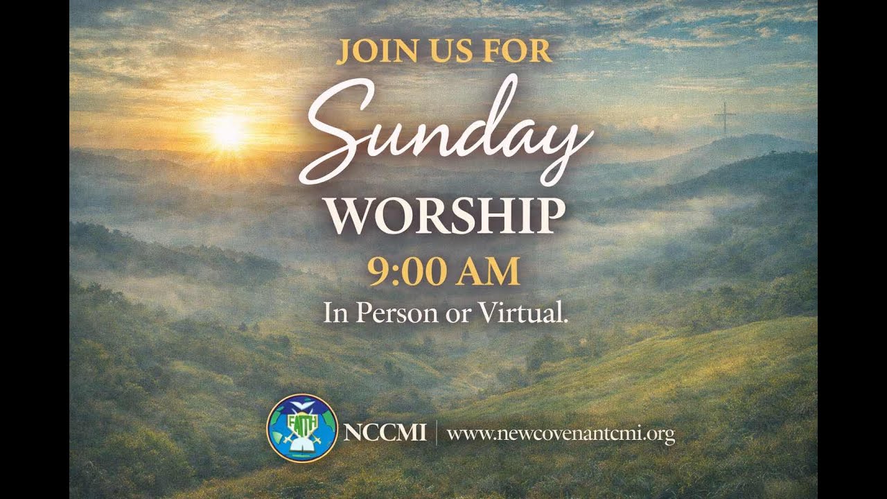 NCCMI Worship Service | March 8, 2026 | Pastor Jerry Thompson