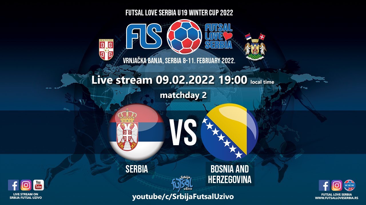 Serbia - Bosnia and Herzegovina | Futsal Love Serbia U19 Winter Cup 2022