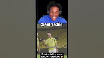 Speed reacts Mr.Beast’s video #ronaldo #speed #mrbeast #shorts #shortsvideo  #futbol  #ishowspeed
