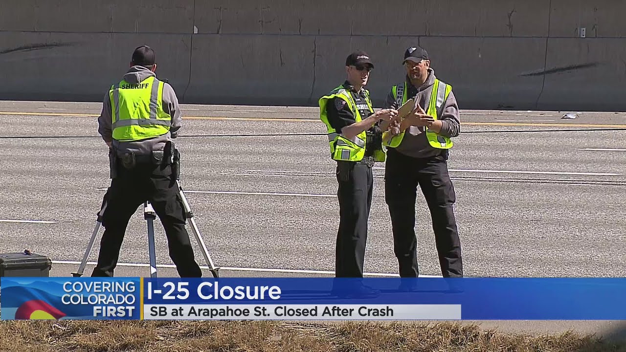 Southbound I-25 Reopens In Denver Tech Center After Multi-Car Crash ...
