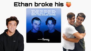 Ethan broke his 🍑 *full podcast episode*