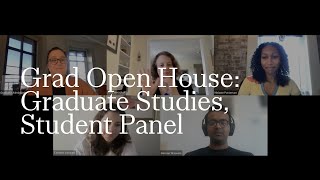 RISD Graduate Studies, Student Panel | RISD Grad Open House | 2022-2023
