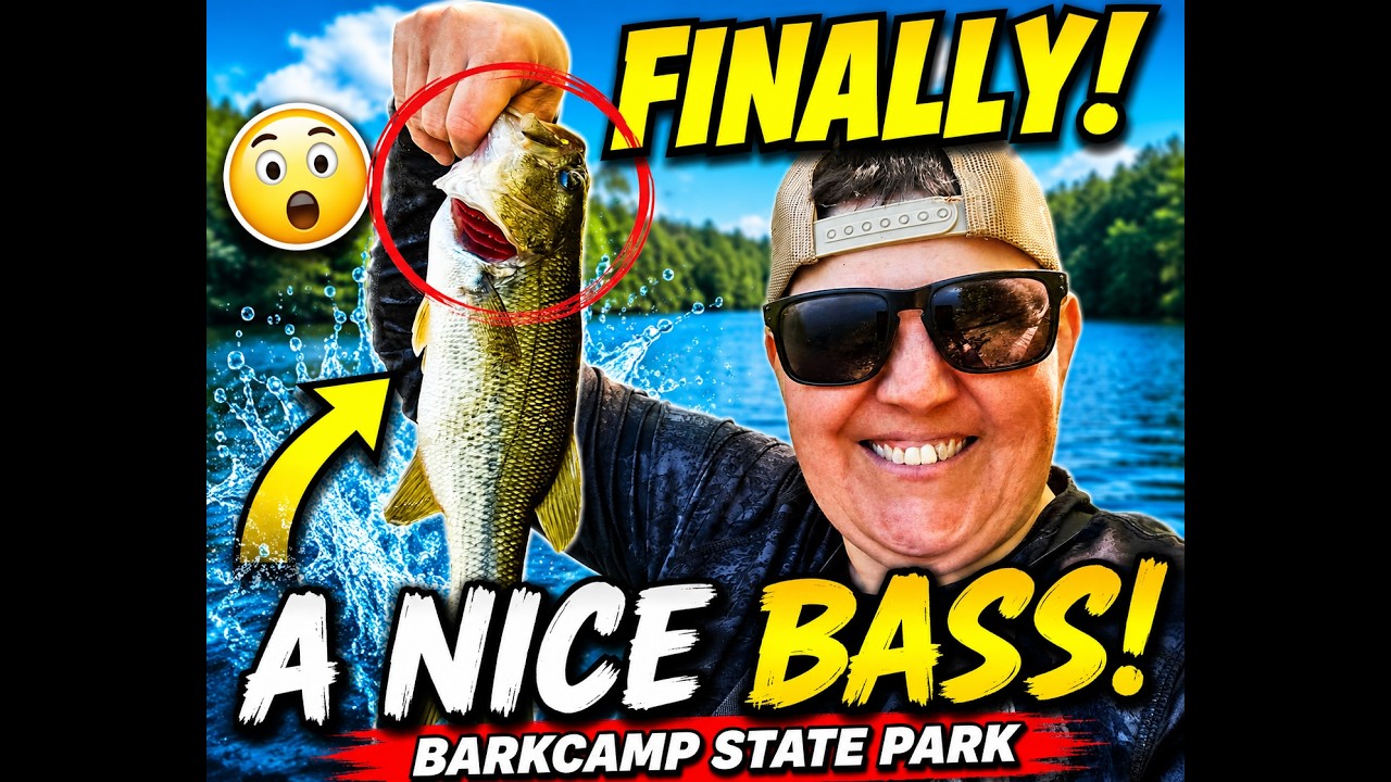 Fishing Barkcamp State Park | Can We Catch the Big One Today?! 🎣