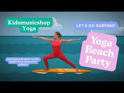 Beach Yoga Adventure - Lets go Surfing